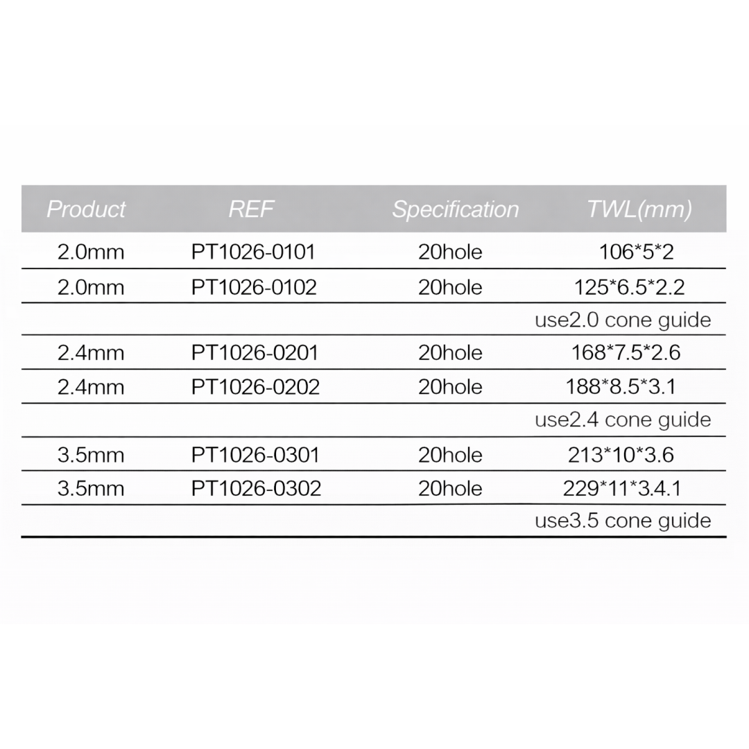 Double T reconstruction locking plate