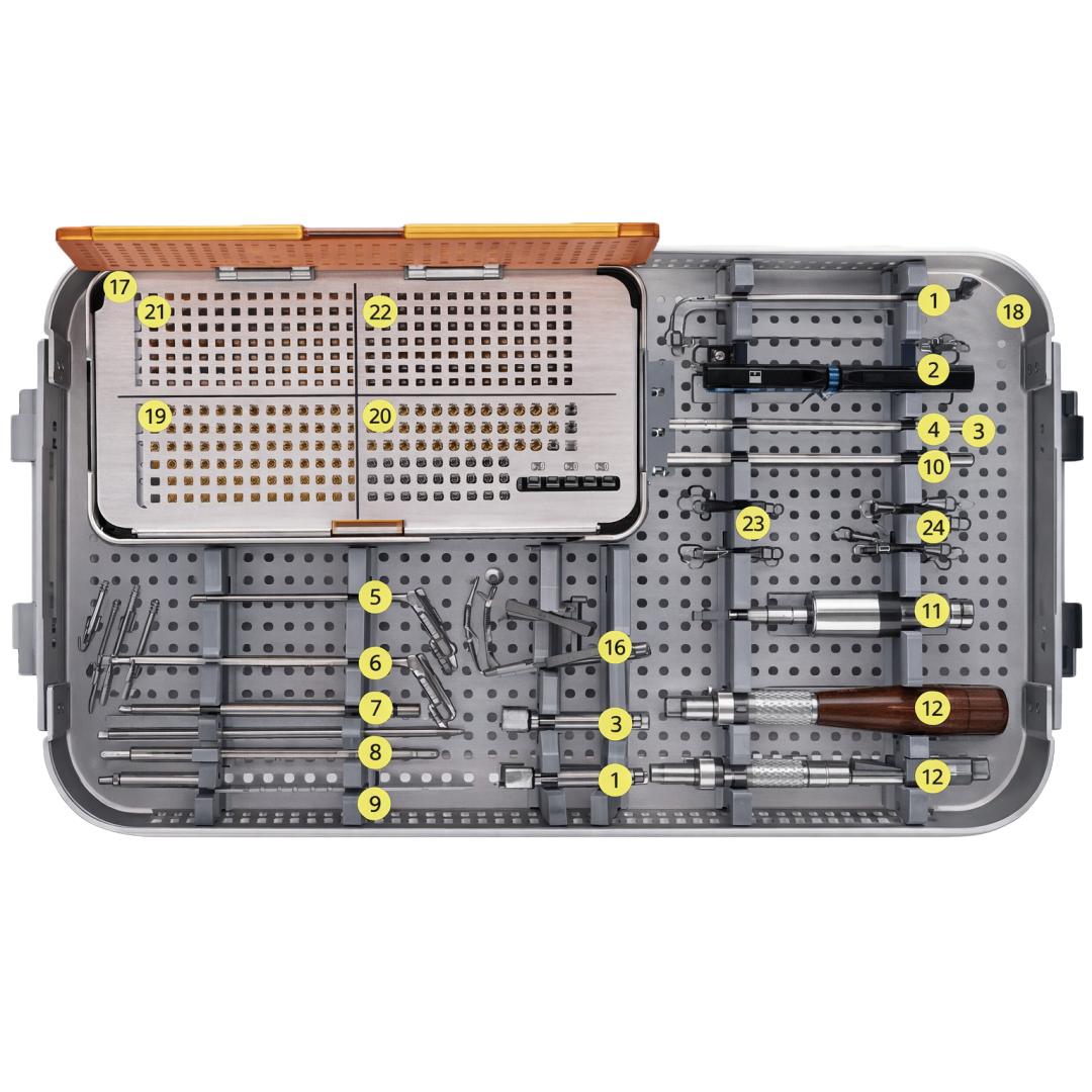 TPLO 2.0/2.4  Locking Plate Instrument Set(Full)