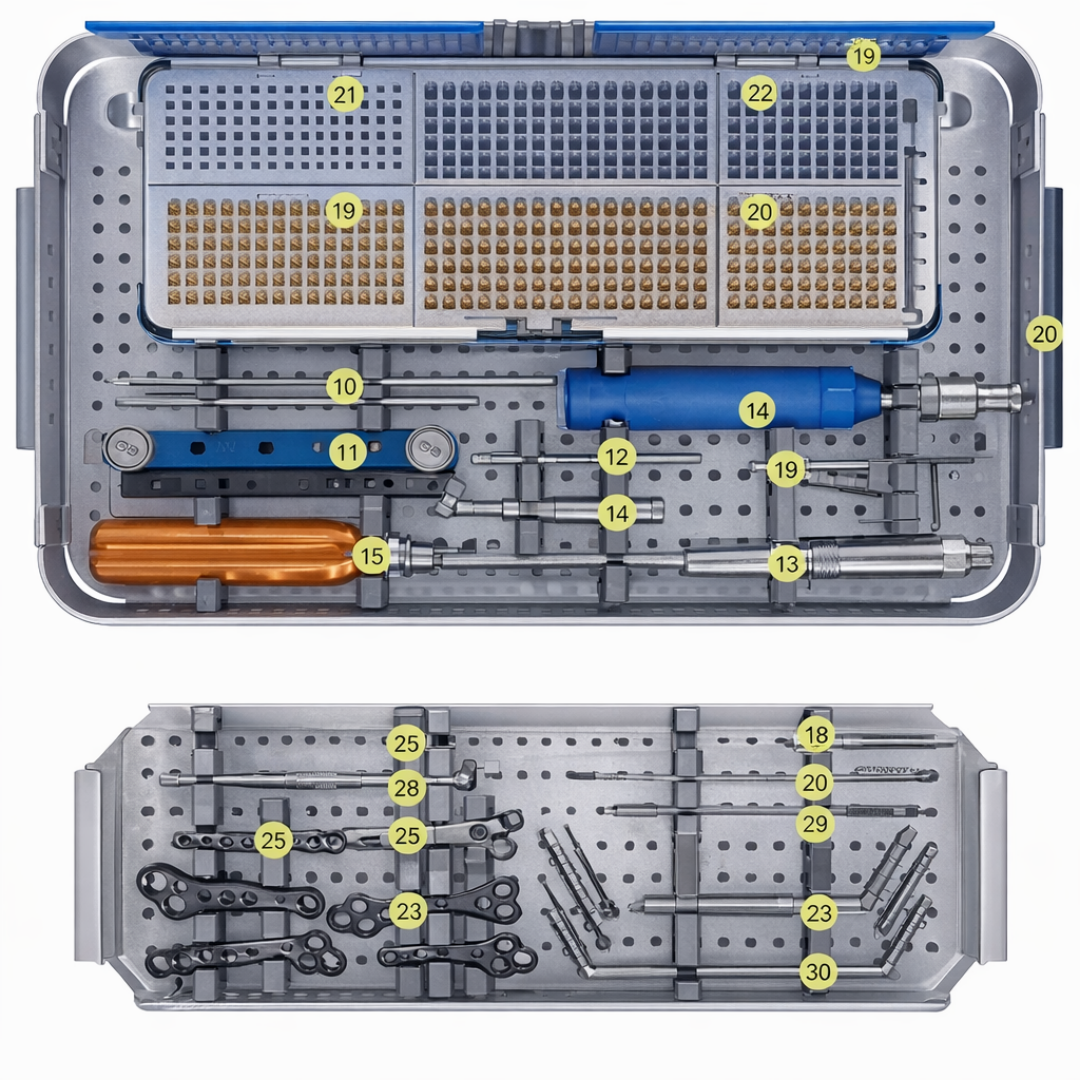 TPLO 2.7/3.5 Locking Plate Instrument Set(Full)