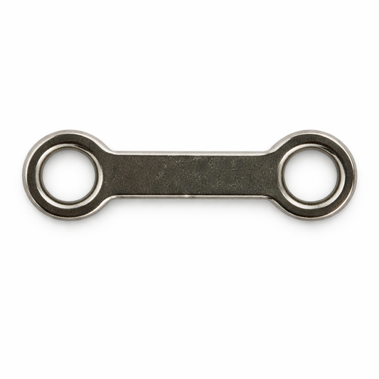 Two‑Hole Straight Titanium Link Plate L18