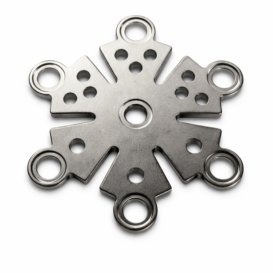 Snowflake Titanium Link Plate L24.8